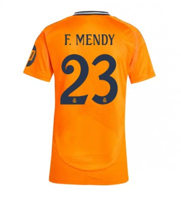 Real Madrid Ferland Mendy #23 Bortatröja Dam 2024-25 Kortärmad